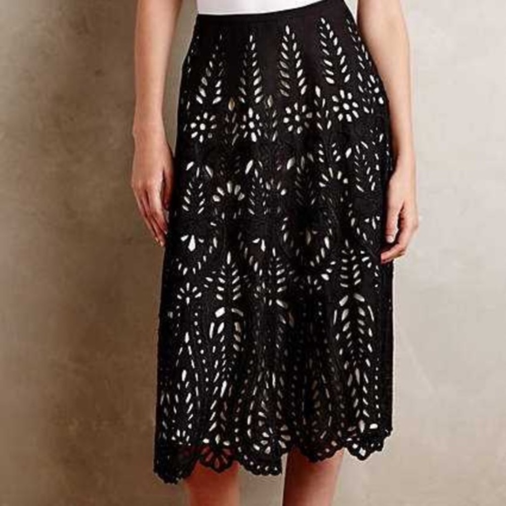 Anthropologie KAS New York Skirt 2 Petite